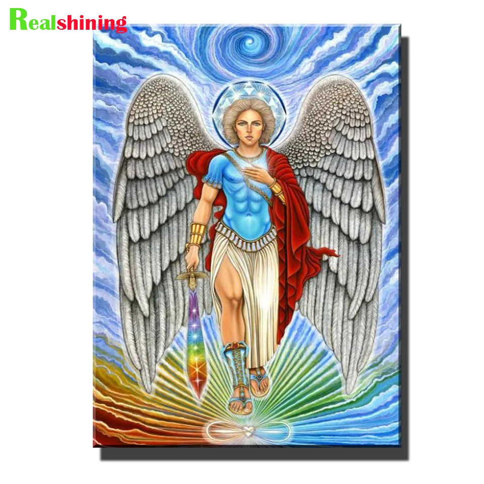 Catholic Mosaic Art Cross St. Michael the Archangel craibas.al.gov.br