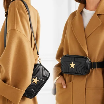 

Bags for Women 2020 Chest Bag Rhombus Fivepointed Star Waist Bag Messenger Bag Shoulder Bag Luxury Handbags Women Bags Designer
