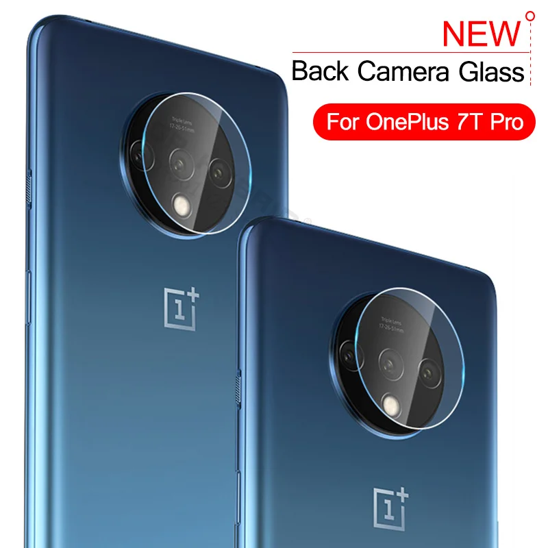 2 шт. Камера объектив для oneplus 7T Pro Стекло с уровнем твердости 9H полное покрытие