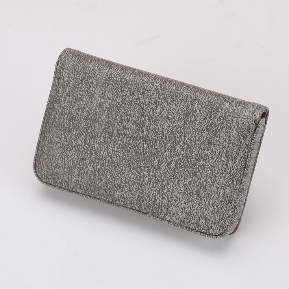 New Men Money Clip Card Holder Protector Leather Wallet Card Holder Pop-up Anti-theft Bank PU Business Cards Case Woman 812