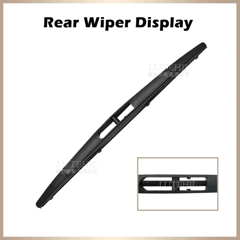 Wiper Front & Rear Wiper Blades Set Kit For Nissan Note MK1 2004-2013 2005 2006 2007 Windshield Windscreen Rear Window 24