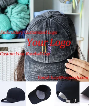 

Custom Embroidery Baseball Cap Patch Distressed Hat Cotton Snapback Cap Hip Hoppure Color Snapback Cap Custom Logo for Men Women