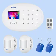 Охранная сигнализация KERUI W20, защита безопасности, Мини датчик движения, беспроводное соединение, интеллектуальная GSM сигнализация, системы безопасности дома