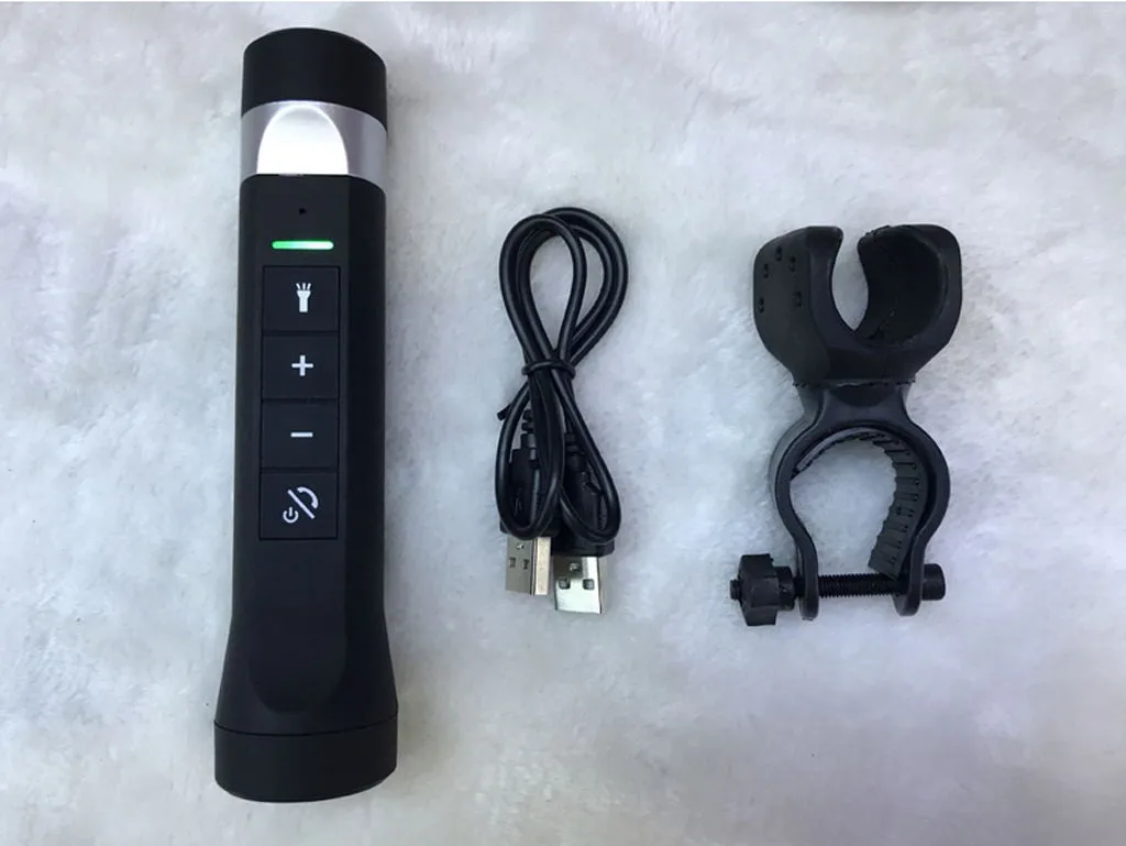 Открытый езда 5 в 1 Многофункциональный Bluetooth динамик MP3 фонарик FM радио Мощный светодиодный с песком