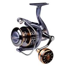 

Max Drag 21kg Spool Spinning Fishing Reel 5.2:1 High Speed Saltwater Fresh Water Casting Reels Durable Fishing Accessories