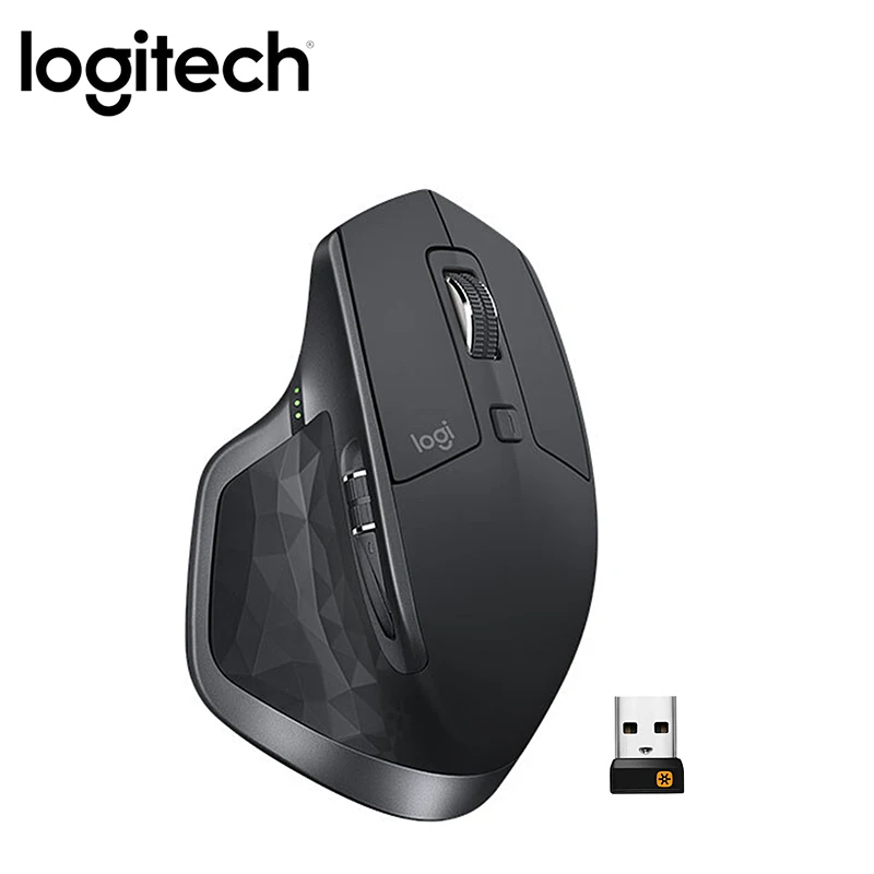 Офисная мышь logitech MX Master 2S 2,4 ГГц Беспроводная и Bluetooth двойное соединение 4000 dpi эргономичная компьютерная мышь с несколькими устройствами