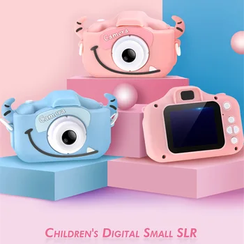 

2000w Digital Camera Rechargeable Double Camera Hd Children's Camera Video Recorder Camcorder Kids Birthday Gift Photography Toy