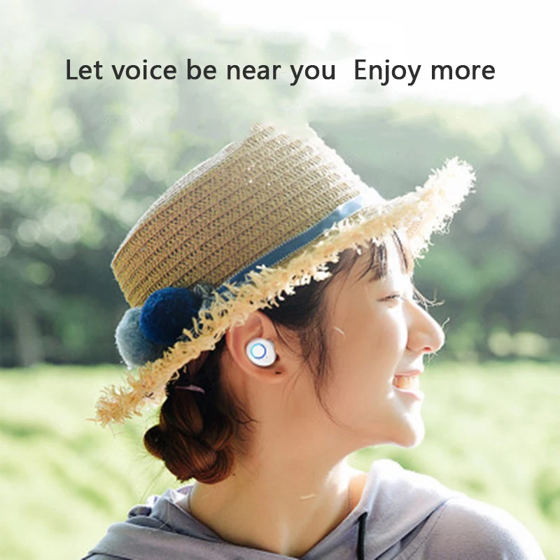 Bluetooth наушники, беспроводные наушники, Спортивная bluetooth-гарнитура tws 5,0, сенсорные мини беспроводные наушники для iphone, xiaomi, гарнитуры