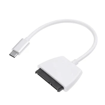 

Usb3.1 Type-C To 22 Pin Sata Sdd Hard Drive Adapter Cable Converter Super Speed