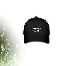 Игра на шляпе персональная Кепка Регулируемая черная