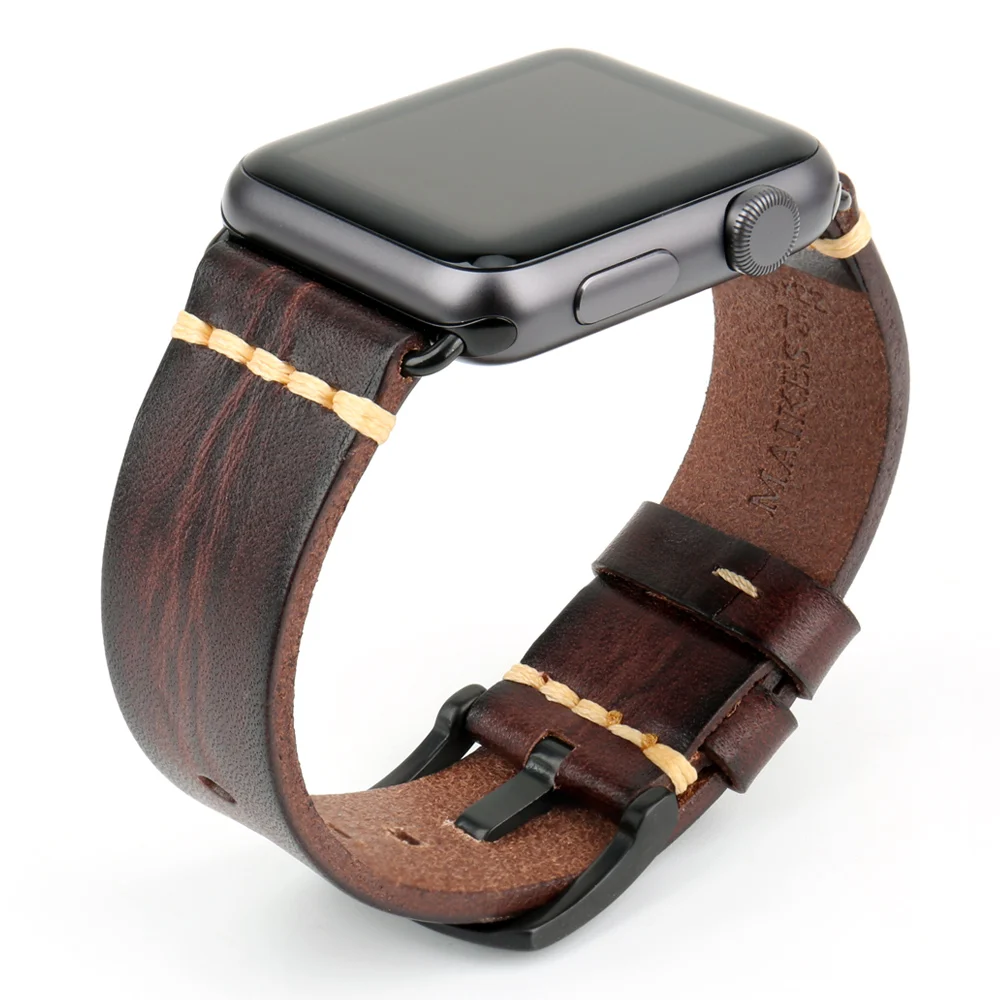 Elegant Leather Strap for Smartwatch – Premium Wristband Accessory
