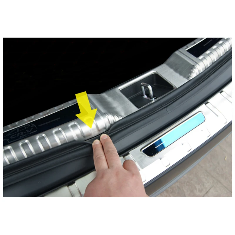 

Lsrtw2017 for Volkswagen Touareg Vw Car Trunk Sill Threshold Trims Interior Accessories Chrome 2018 2019 2020