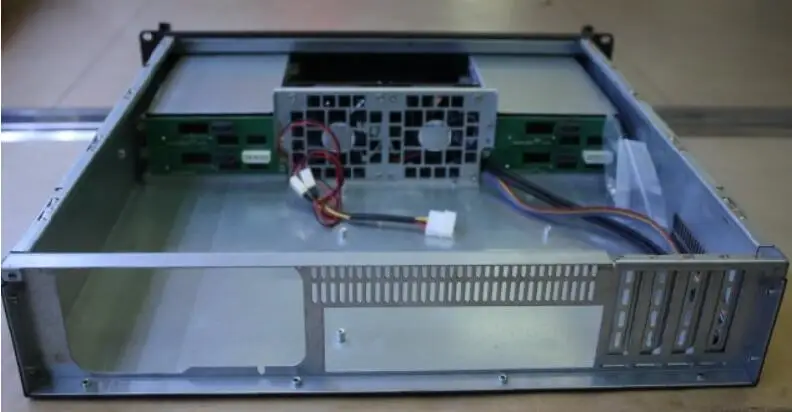 2U ipc Шасси 2U rackmount Жесткий диск: 4 горячих замены(с задней панелью) для материнской платы сервер межсетевой экран для компьютера