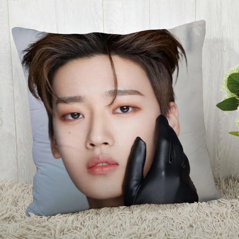 

Квадратная наволочка Kang Seokhwa KPOP на заказ, Наволочка на молнии диаметром 40x40,45x45 см (с одной стороны) 12,24