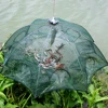 Nylon Steel 4-20 Holes Portable Hexagon Fishing Net for Crayfish Fish Automatic Trap Shrimp Carp Catcher Cage Mesh Net Crab Trap 6