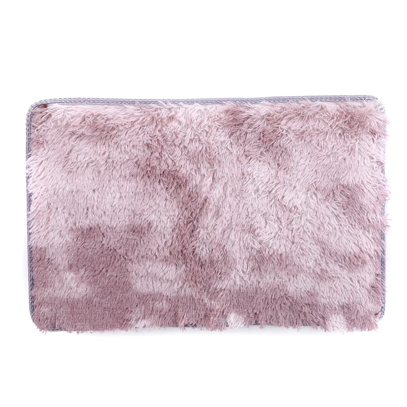 Мягкое и удобное одеяло моющийся ковер шифрование плотный коврик пестрый Галстук окрашенный градиент ковер гостиная длинные волосы