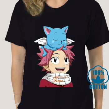 

7988X Fairytail T Shirts Men Famous Anime Fairy Tail T Shirt Short Sleeve O Neck Man Cotton Shirt