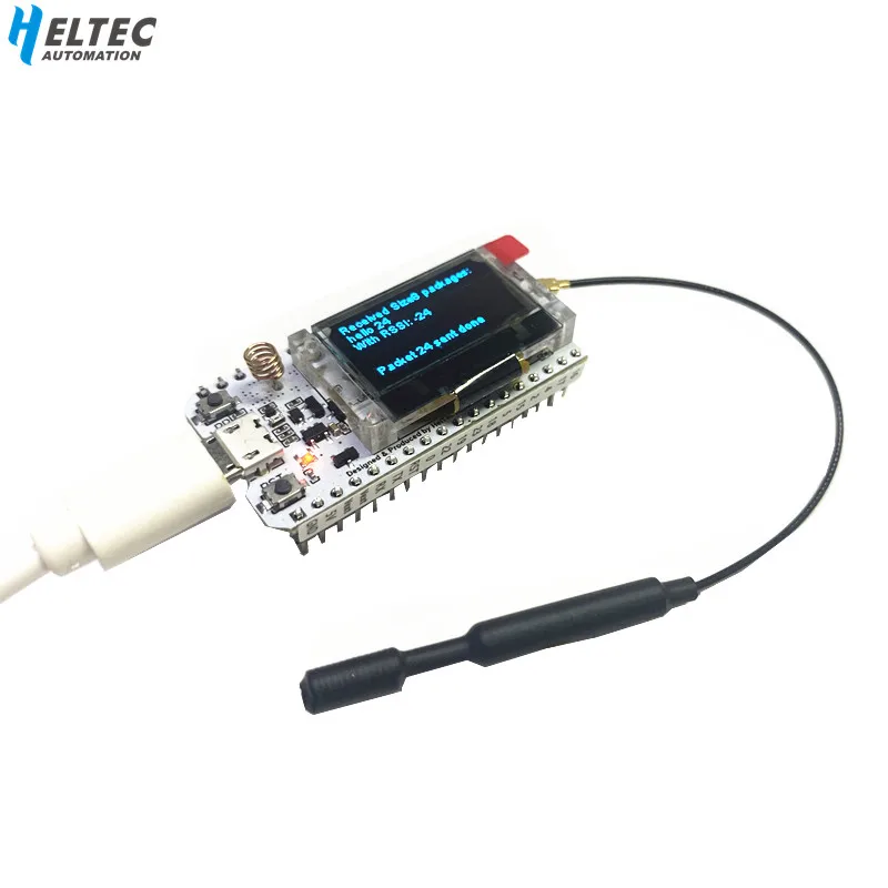 Heltec IOT lora узел ESP32 WiFi Lora V2/ ASR650x ASR6501 SX1262 Lora/STM32 L151CCU6 868MHz 915MHz для Arduino|Комплекты умного
