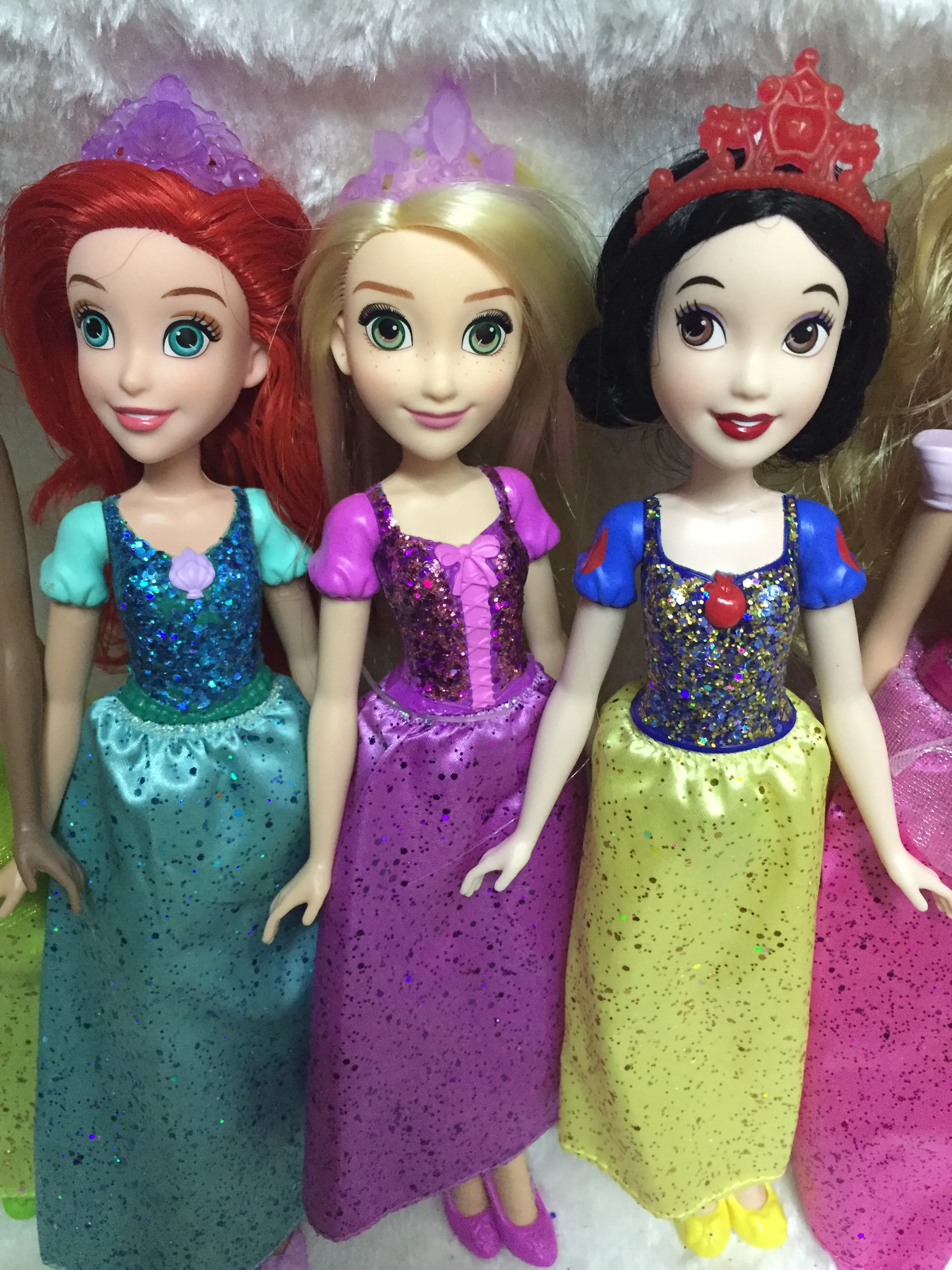 Rapunzel Jasmine Animators Doll Sofia Snow White Ariel Merida Cinderella Aurora Belle dolls For girls toy