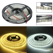 5m 12V 1200 SMD LED Double Row Cool White Light Strip Lighting Accessories for Lighting and Home Decorating