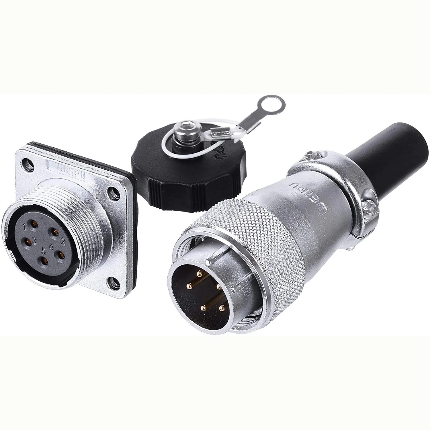 

Industrial Cable Wire Connector Waterproof IP67 2Pin 3Pin 4Pin 5Pin 6 7 Pin 9Pin 12Pin M16 Solar Electronic 5A 10A Power Adapter