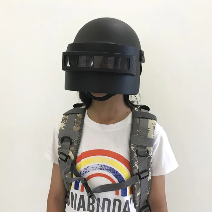 Горячая Уникальная маска для игры, косплея, Battlegrounds Уровень 3, шлем, кепка, реквизит для PUBG CUN 668