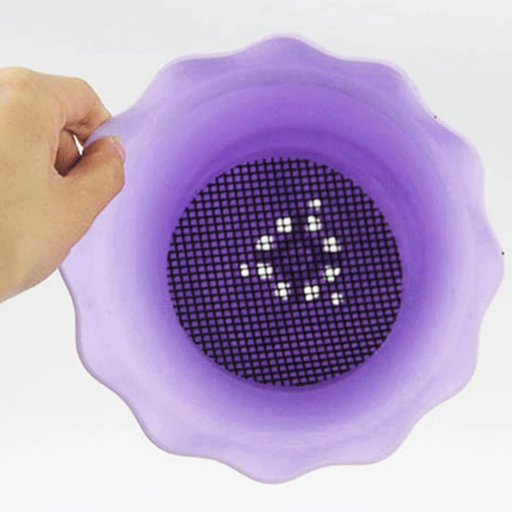 Tapetes de malla a prueba de fugas, maceta de plástico, almohadilla de malla práctica lavabo de y tapas de vivero| AliExpress