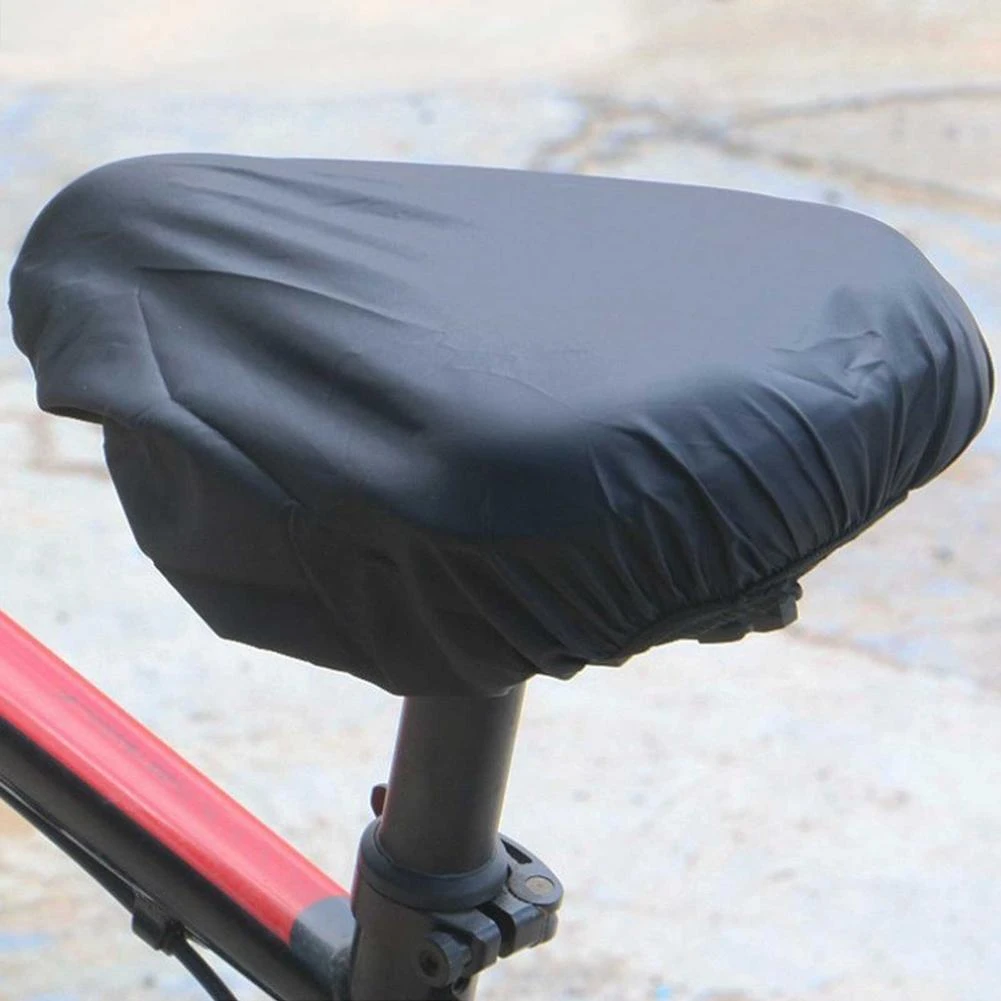 Funda de silicona para de bicicleta, Protector para lluvia, resistente al polvo, UV, accesorios para bicicleta, novedad|Sillín de bicicleta| - AliExpress