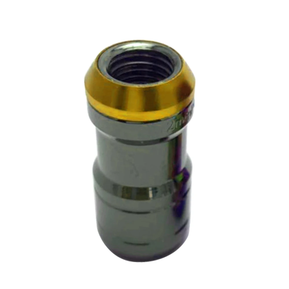 Скрытый гептагон формула стальные колеса стопорные гайки M12X1.5/M12x1.25 20 шт желудь обод закрыть - Название цвета: Оранжевый
