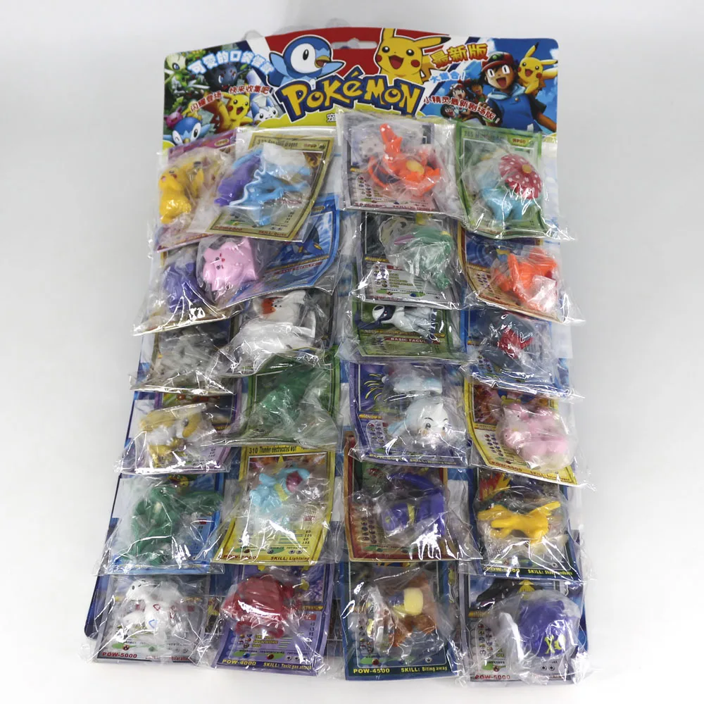 Takara Tomy Pokemon куклы с картами Коллекция игрушек для детей битва торговля фигурка карточная игра золотые карты фигурки
