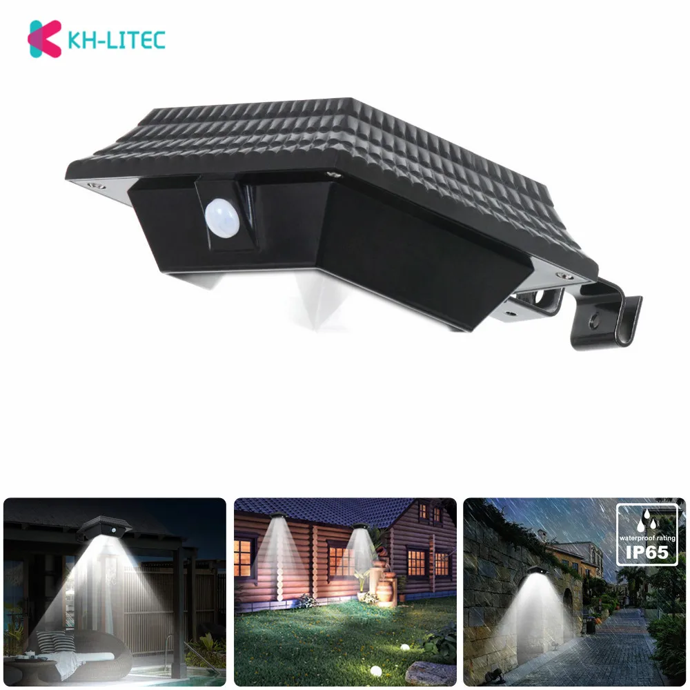 12LED Solar Motion Outdoor Garden Path Yard Wall Fence Pathway Lamp Gutter Light 
