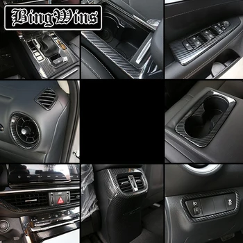 

Car style 2 For Kia K3 2019 Carbon fiber pattern interior modification special accessories center control gear panel decoration