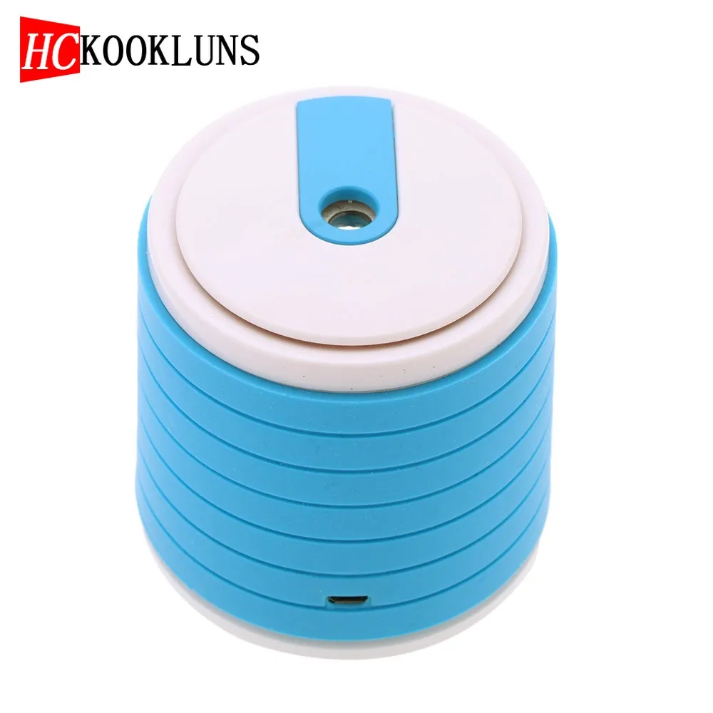 

Portable Mini Ultrasonic Air Mist Humidifier LED Light USB Charge Compact DC 5V for Office Home Bedroom