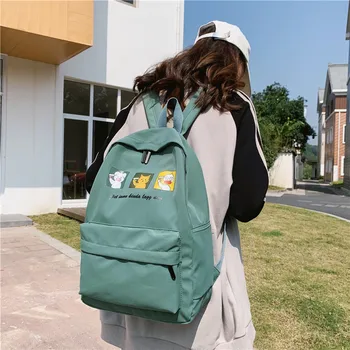 

2020 New Korean Backpack Women's Casual Fashion Student Large Capacity Small Fresh Lady Backpack