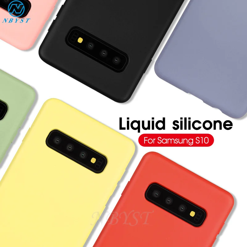Силиконовый чехол для телефона Samsung A51 A71 A40S A10S A20E A30S A60 A70S A80 A90 Жидкий Galaxy Note10 Pro S10