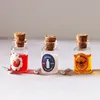 NEW 2PCS/Set 1:12 Miniature Fruit Jam Bottle Bee Honey Pretend Food for Dollhouse Kitchen Play Accessories 3