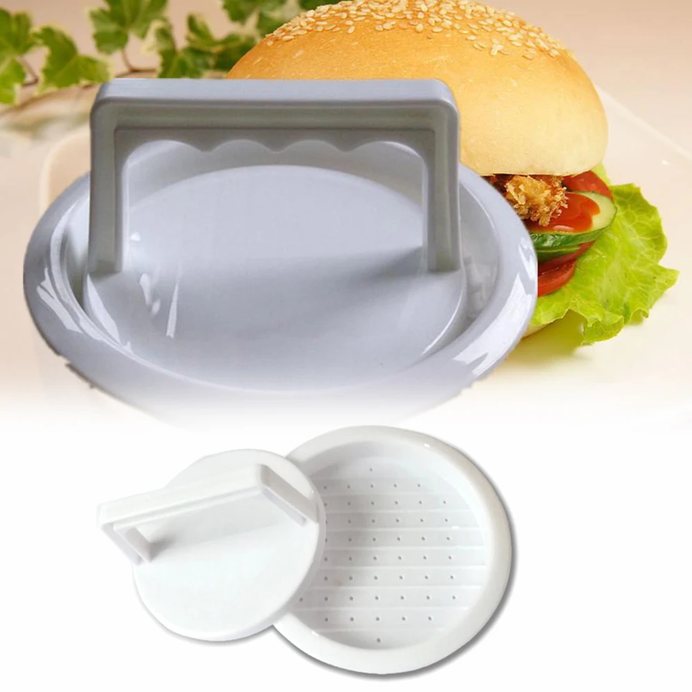 Safe Healthy Hamburger Press Burger Meat Grinder Barbecue Maker Tool BBQ Grill Patty Mold