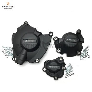 

Black Motorcycles Engine Protection Cover Water Pump Covers Case for GB Racing For YAMAHA YZF-R1 YZF1000 R1 2015-2016