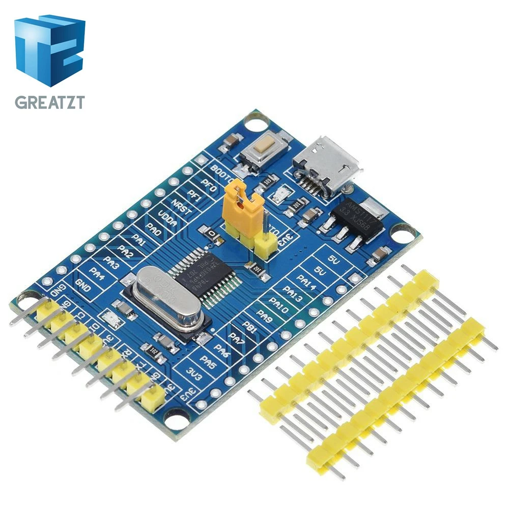 GREATZT 48 MHz STM32F030F4P6 маленькая системная плата для разработки CORTEX M0 Core 32bit мини панель