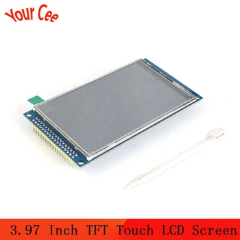 

3.97 Inch TFT LCD 3.97" Display IPS Resistance Touch Screen Module Full View HD 800*800 C51 STM32 Driver NT3551 DIY For Arduino