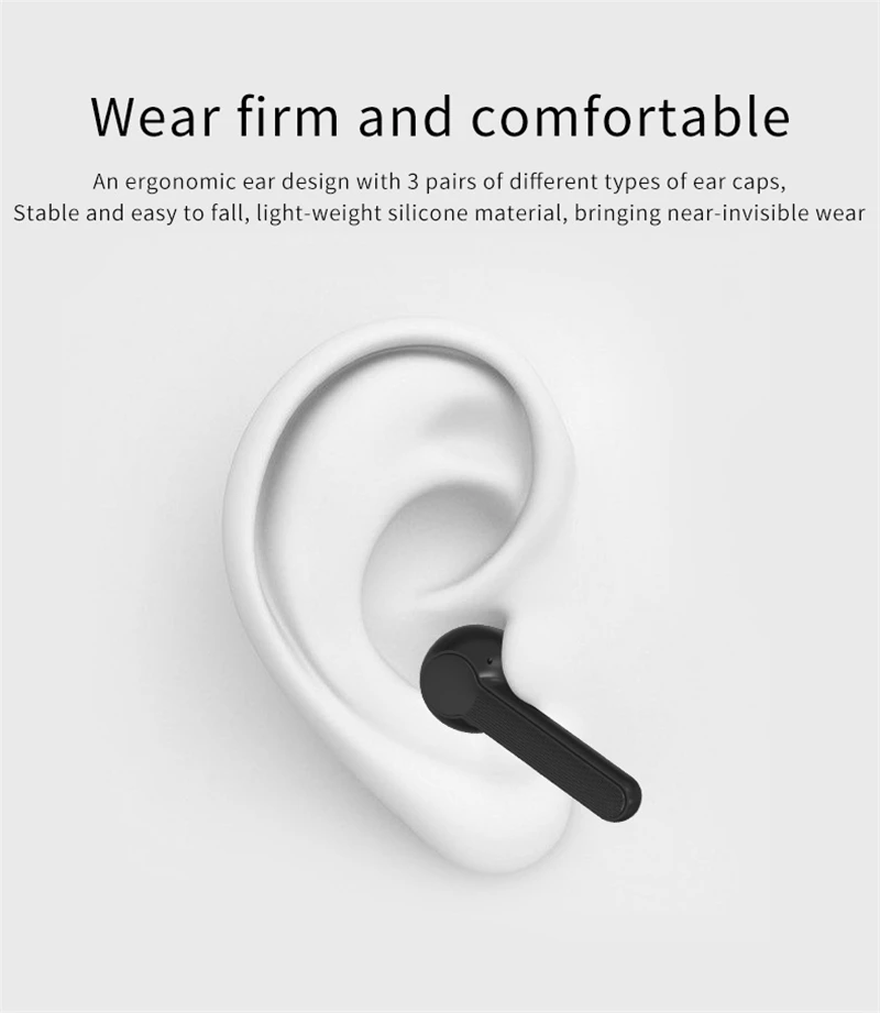 TWS с сенсорным управлением, Bluetooth, беспроводные наушники 5,0, с HD микрофоном, для игр, музыки, спорта, HIFI, стерео звук