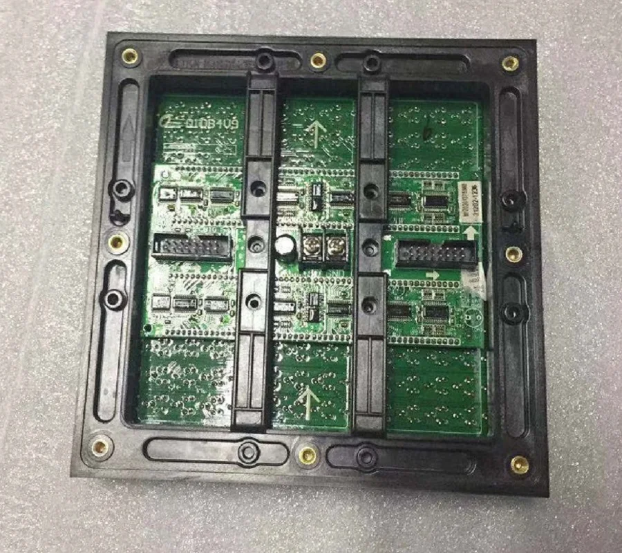 Модуль внешнего светодиодного дисплея DIP P10 интерфейс HUB75 ASL LED 160*160 мм IP65 с