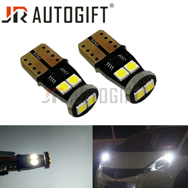 4 шт Высокое качество T10 6SMD 3030 светодиодный автомобиль светильник Canbus НЕ OBC ERROR IC