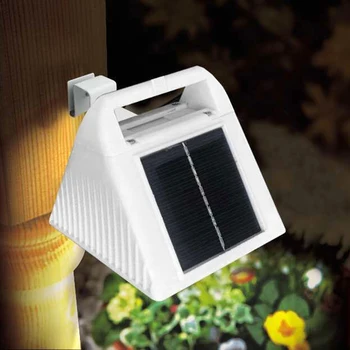 

Waterproof LED Solar Fence Light Garden Pathway Security Lighting Lamp Outdoor Decorative Walkway Landscape Lamp