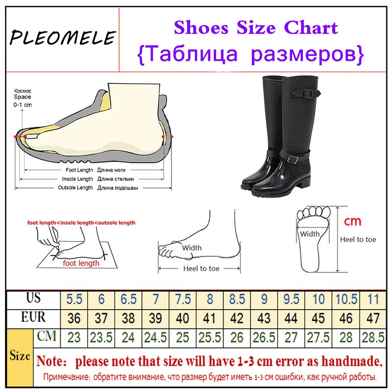 Женские резиновые сапоги; водонепроницаемые высокие сапоги В рыцарском стиле; сапоги для верховой езды на каблуке в стиле панк; сапоги без застежки; женские резиновые сапоги; большой размер 40