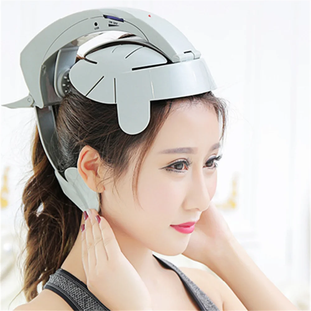 Electric Brain Head Massager Pine Scalp Massager Relax Acupuncture