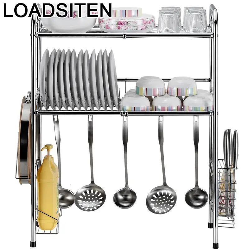Almacenamiento Cocina Rangement organizateur Drainer Keuken блюдо из нержавеющей стали Mutfak стойка кухня