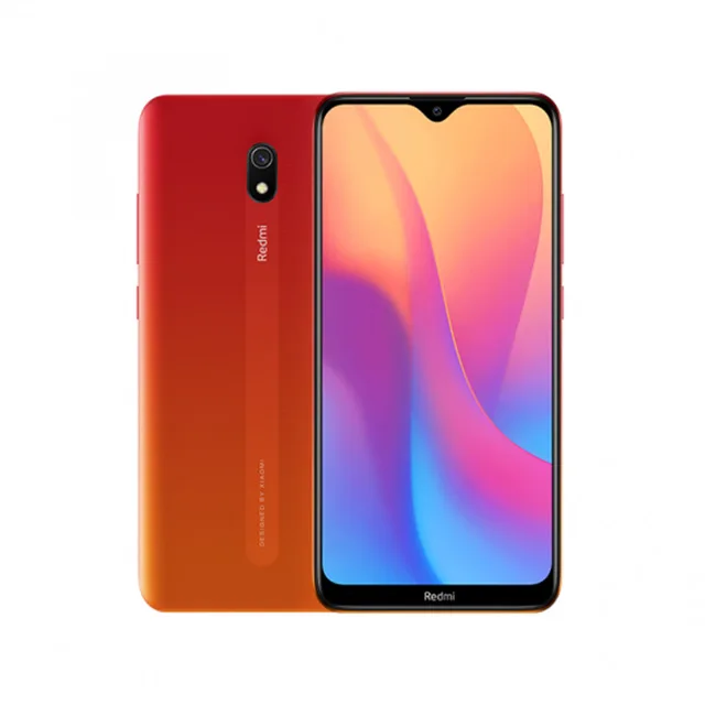 Xiaomi Redmi 8A с глобальной версией, 32 Гб ПЗУ, 2 Гб ОЗУ, 8 A, 5000 мАч, смартфон Snapdargon 439, четыре ядра, 12 МП, камера AI type-C - Цвет: Red