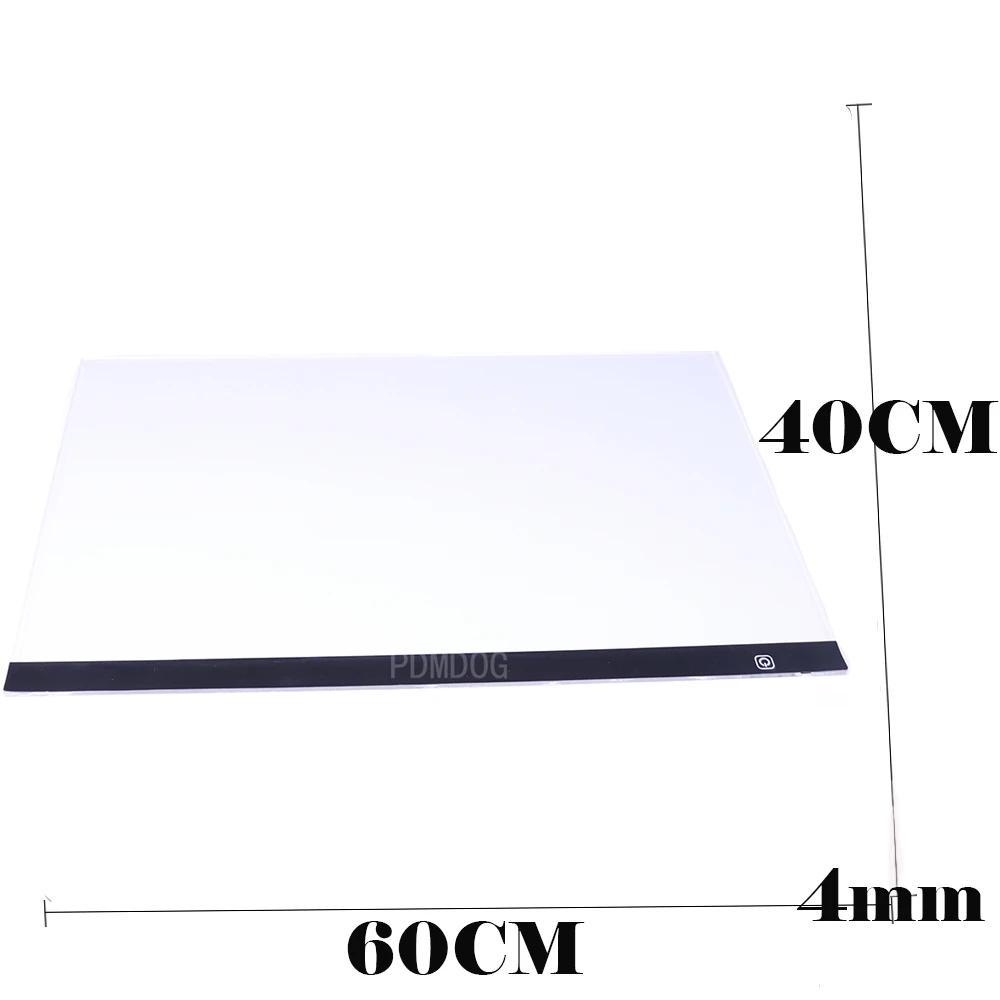 A2(60x40cm) Light Pad pad three level Brightness Large Light Box Copy Board  for Diamond Painting Weeding Vinyl X-ray film viewer - AliExpress