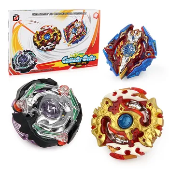 

Bayblade Burst Evolution Set Generation God Series Burst Gyroscope Toy B100 B97 Ruler Launcher 3-in-1 Spinning Top Set XD168-5